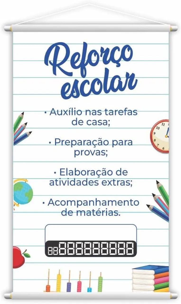 Reforço escolar 