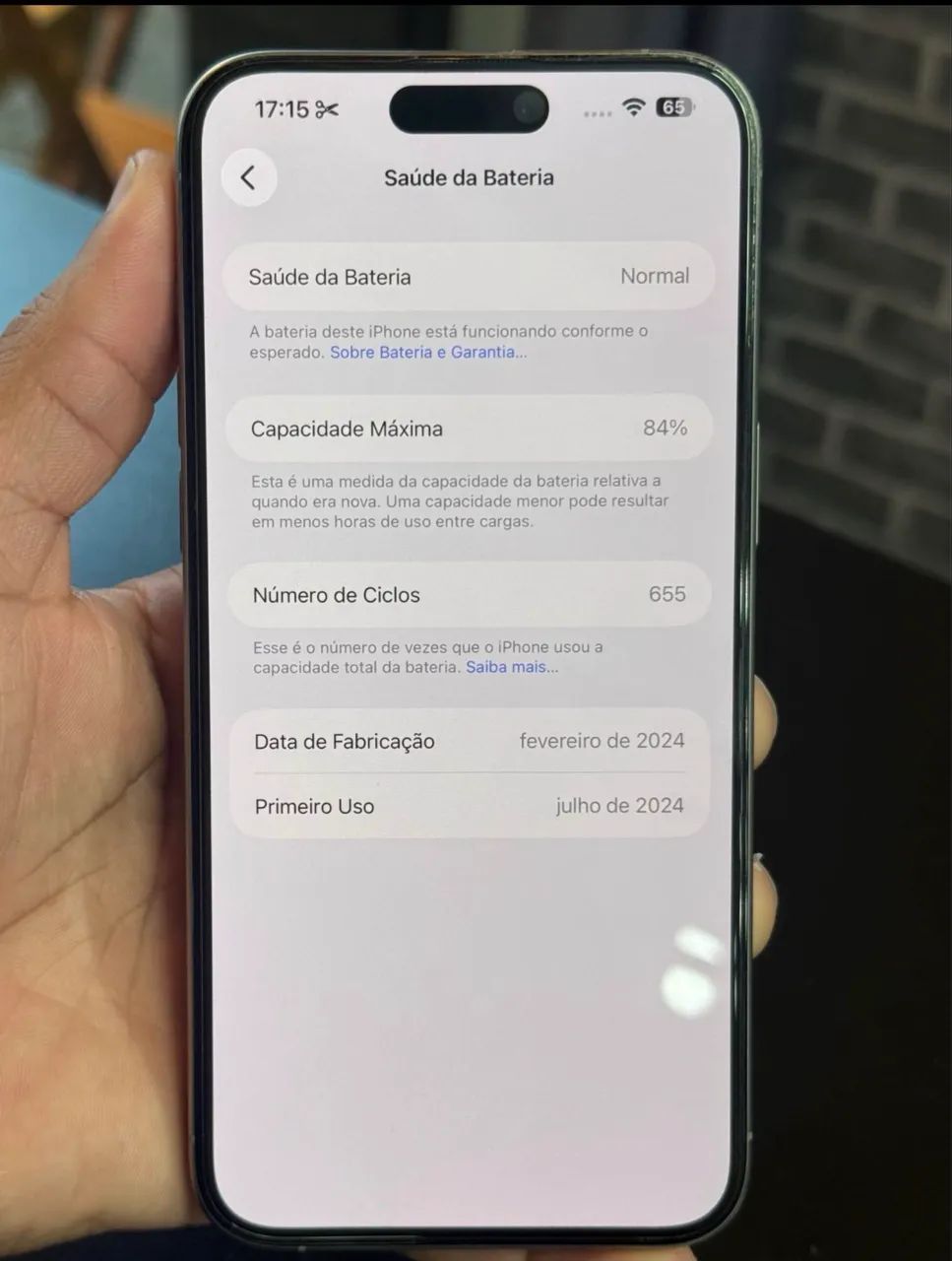 iPhone 15 pro Max titânio  - Foto 2