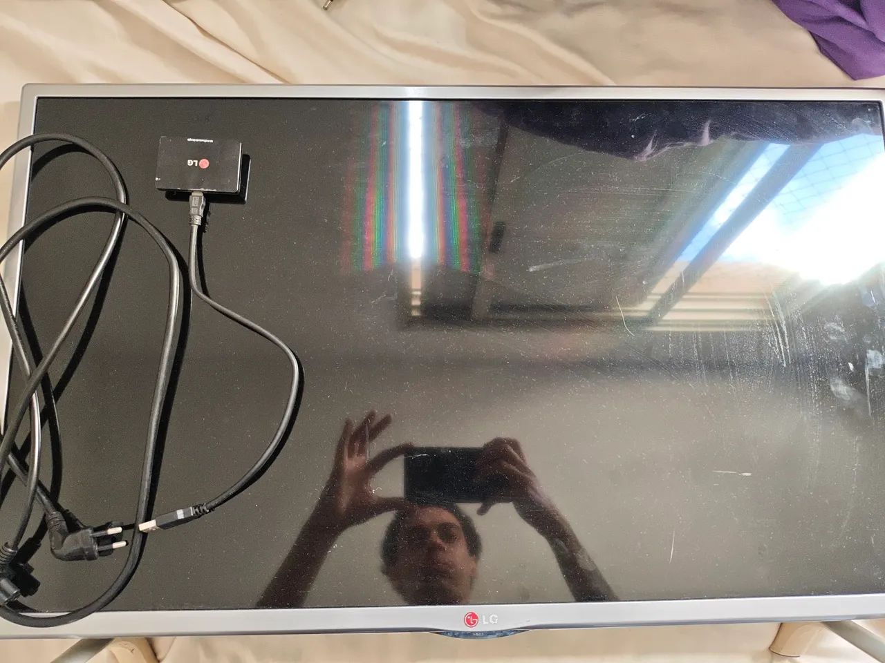 TV LG 32LB570B 32 polegadas + Conversor Smart | HDMI