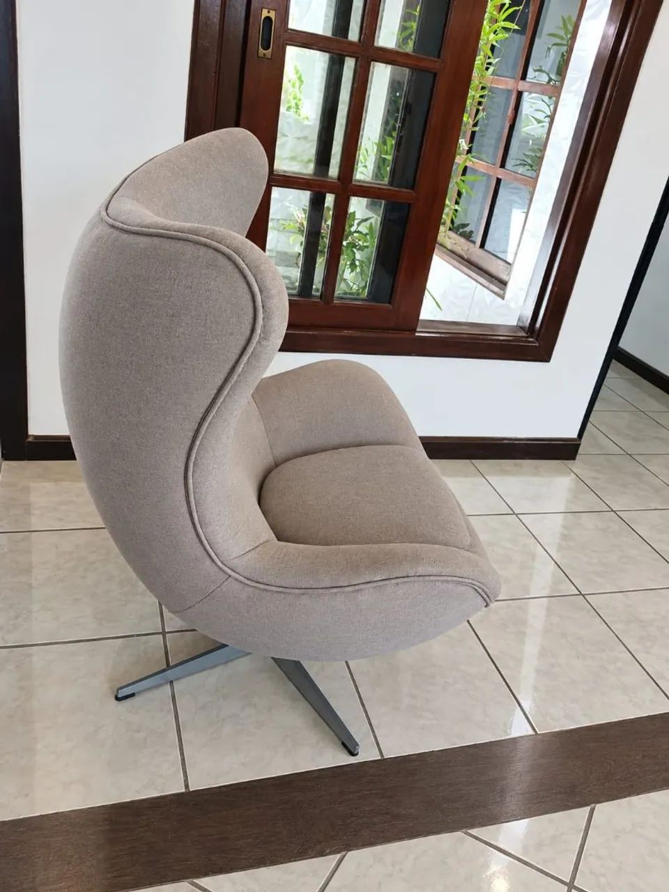 Poltrona Egg Giratória  - Foto 2