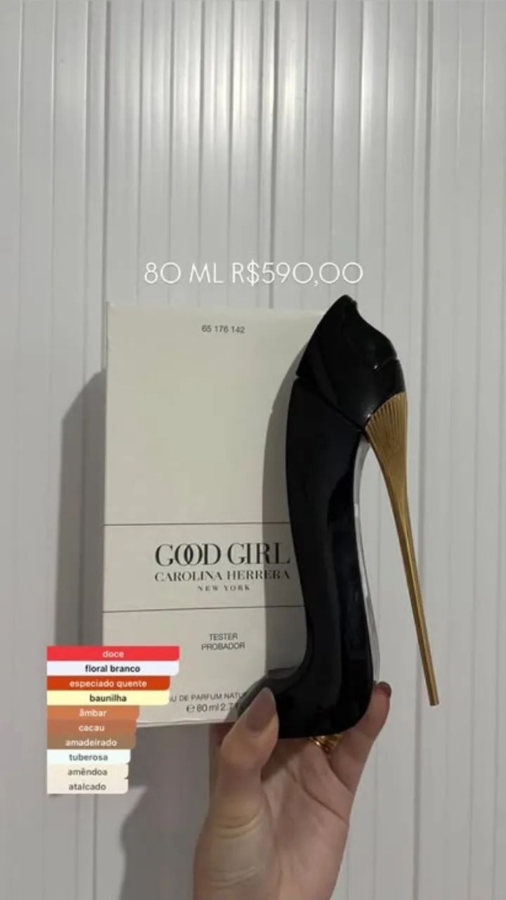 Perfume CH GOOD GIRL EDP 80ML Tester