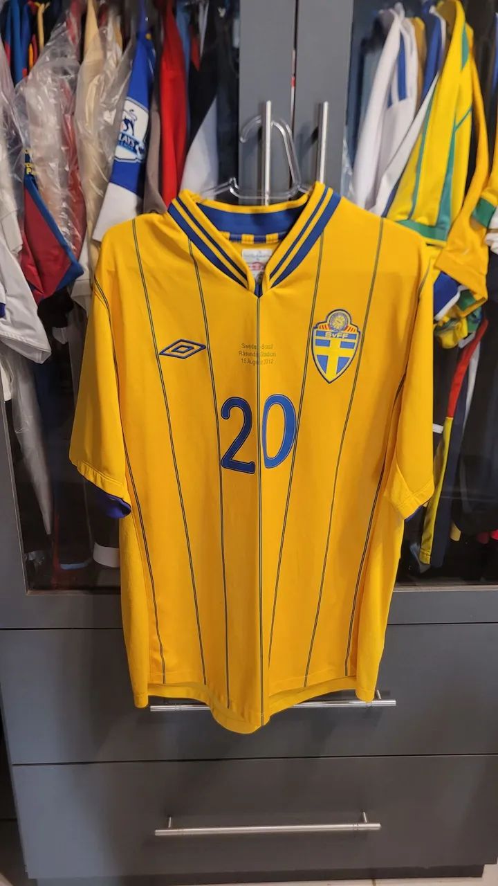 Camisa DE JOGO* Suécia X Brasil 2012