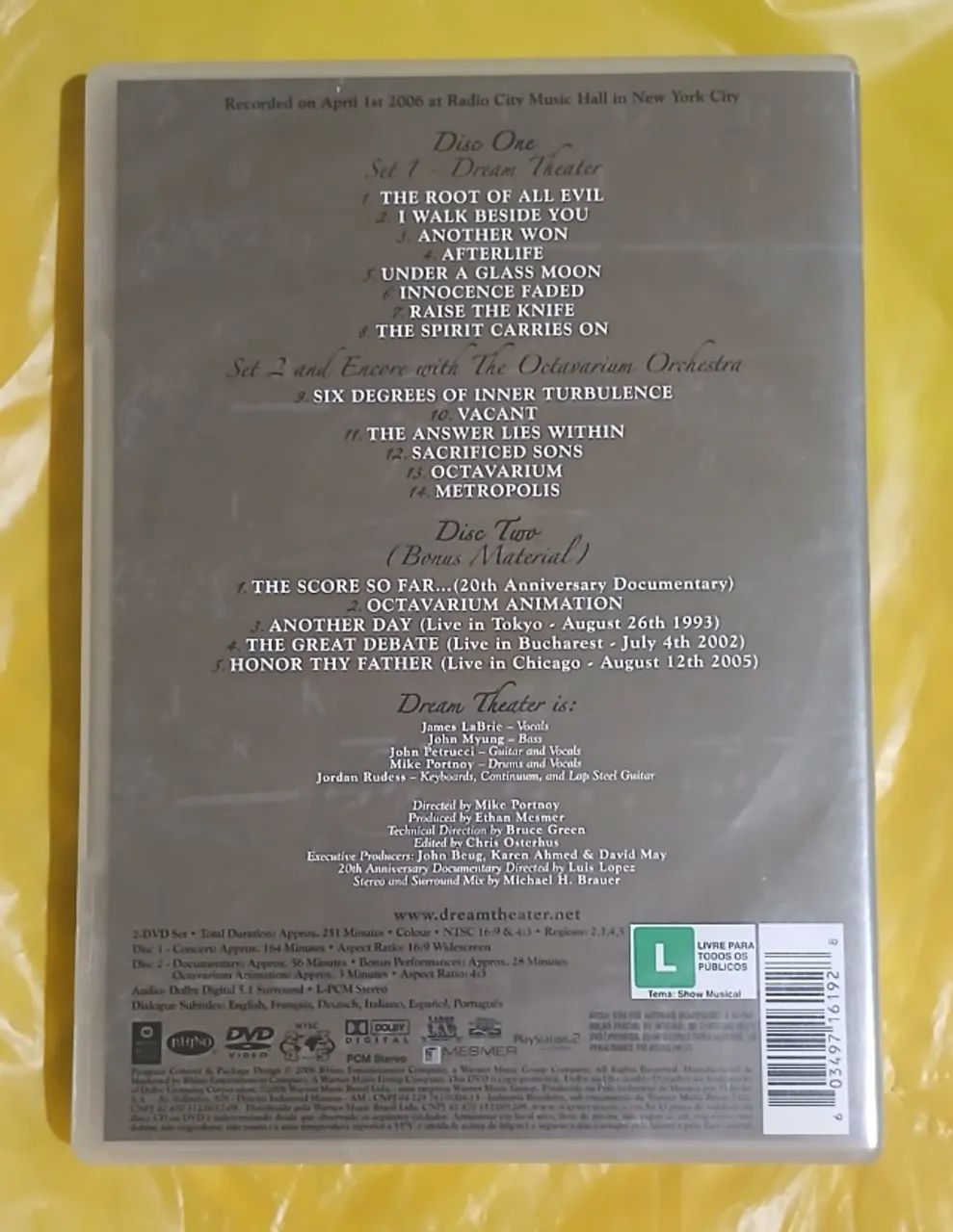 Dvd Dream Theater - Score - Foto 2