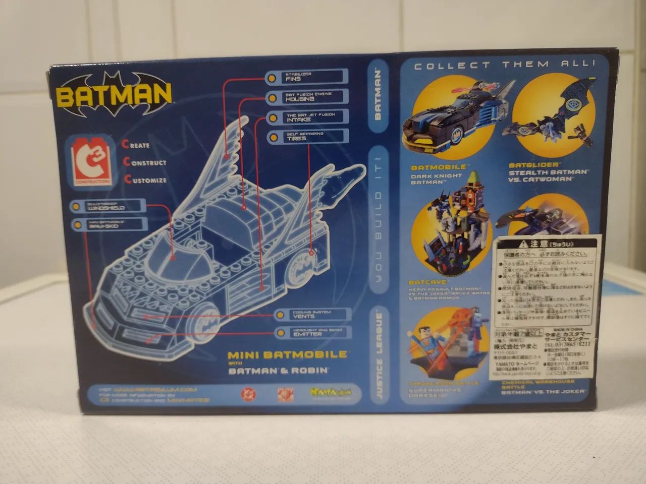Batman Minimates Mini Batmobile - C3 Construction! - Foto 2