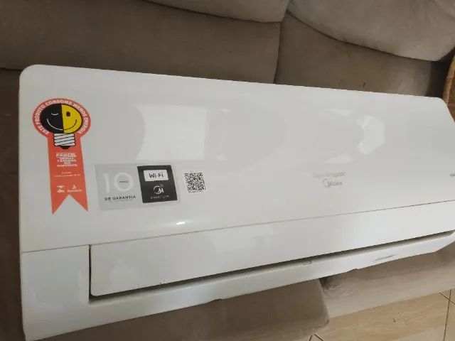 Ar condicionado inverter Midea 12.000 BTUs wifi zerado - Foto 2
