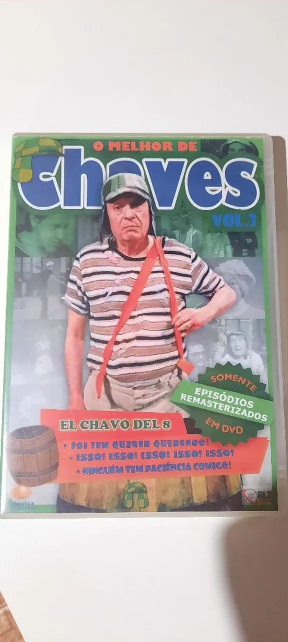 Coleção DVDs Chaves vol. 1,2,3 - Foto 3