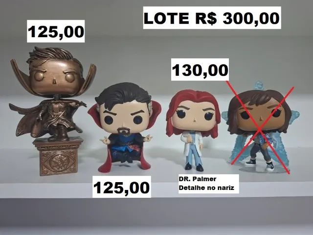 Funko Lote Doutor Estranho ( sem caixa ) ler descrição 
