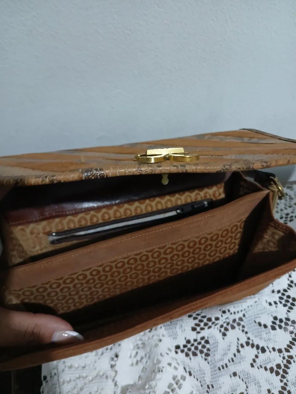 Bolsa couro 