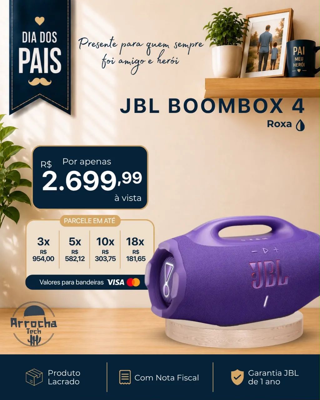 Boombox 4 cores 