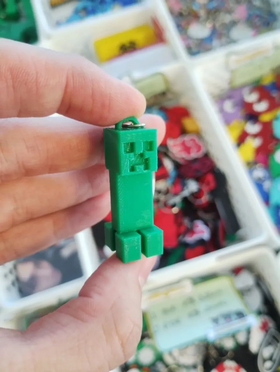 Chaveiro Minecraft Skeleton Creeper Enderman - NerdDog Store - Foto 5