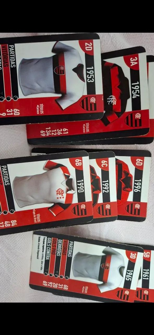 Vendo 32 cards do Flamengo  - Foto 3