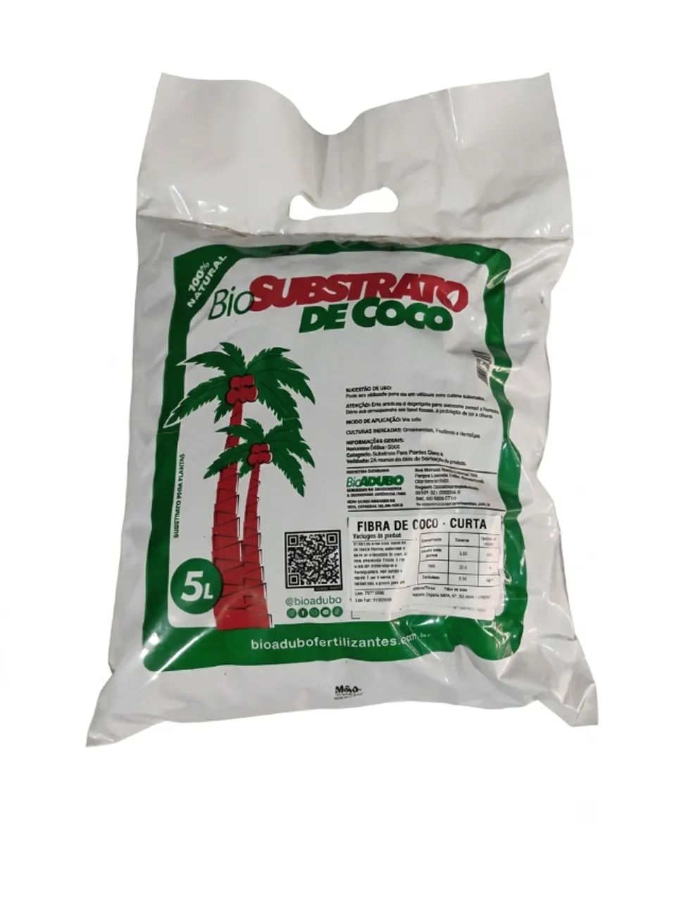 BioAdubo Substrato de Coco 5L