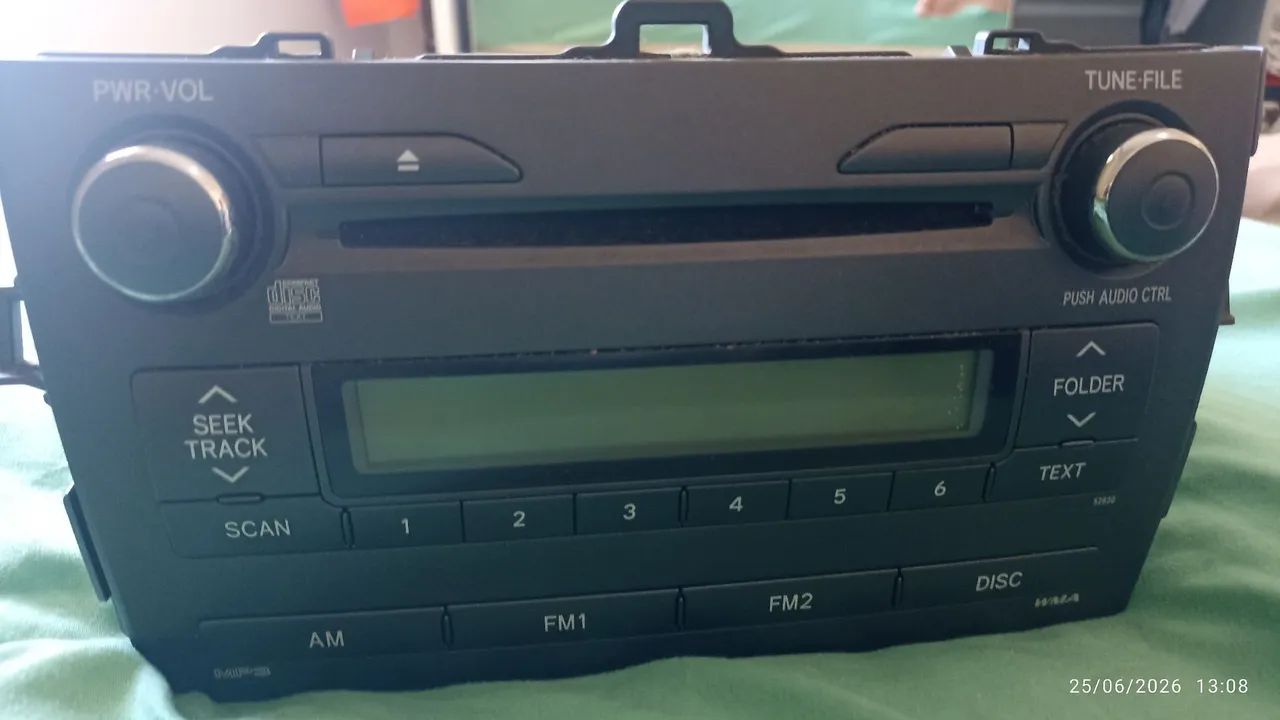 Toca CD original Corolla - Foto 3