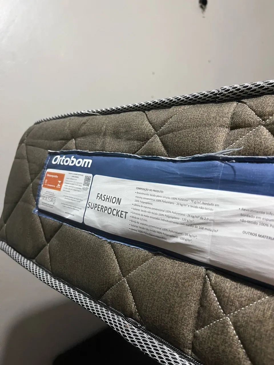 Vendo Cama Baú Solteiro + Colchão Ortobom - Foto 5