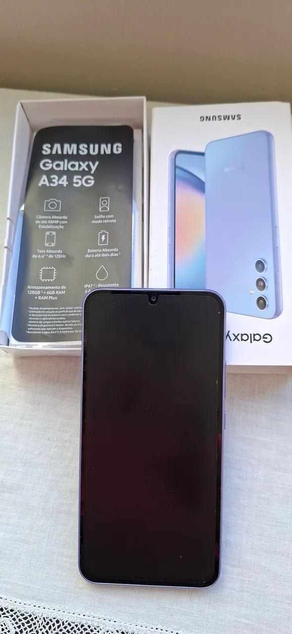 Samsung Galaxy A34 5G [128GB] - Violeta - Foto 5