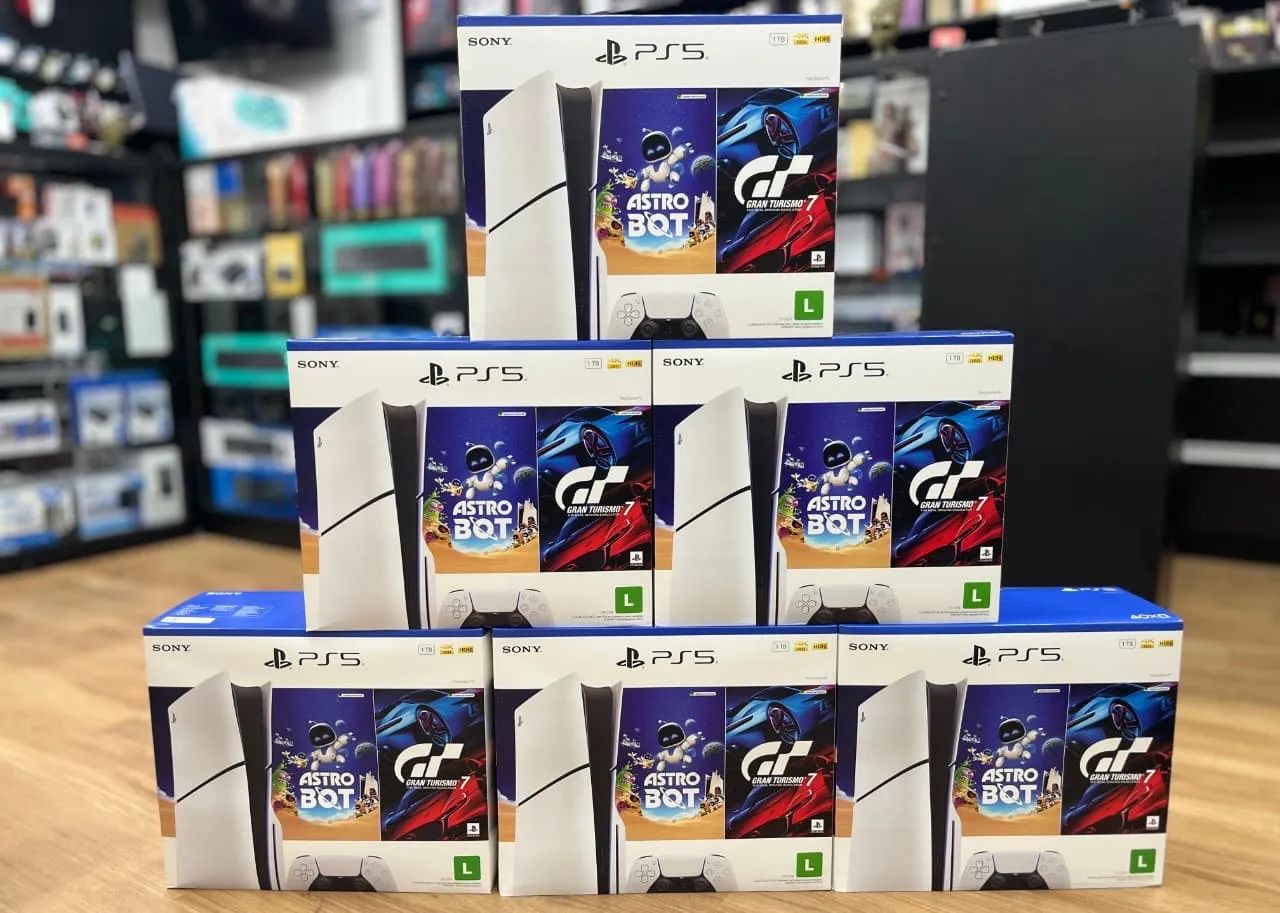 PlayStation 5 digital com jogos lacrado 