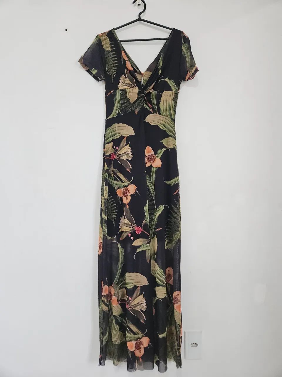 Vestido Longo Floral