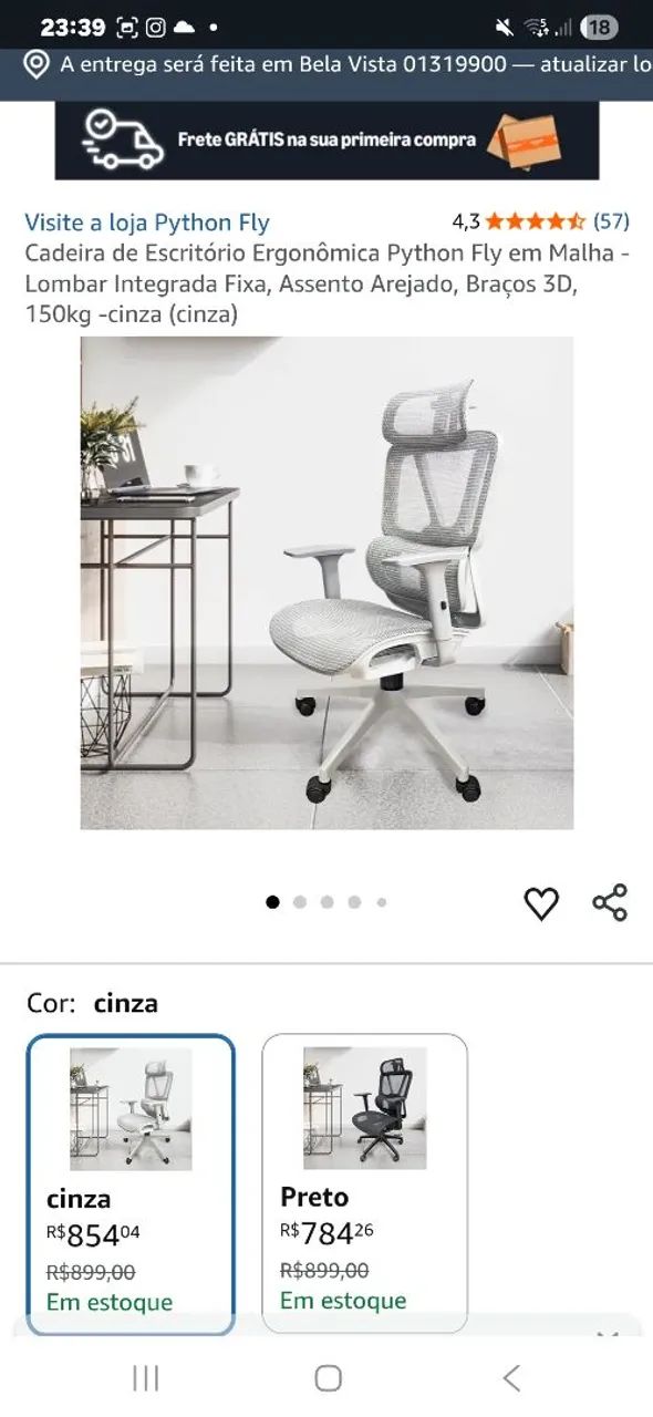 CADEIRA ESCRITÓRIO  - Foto 2