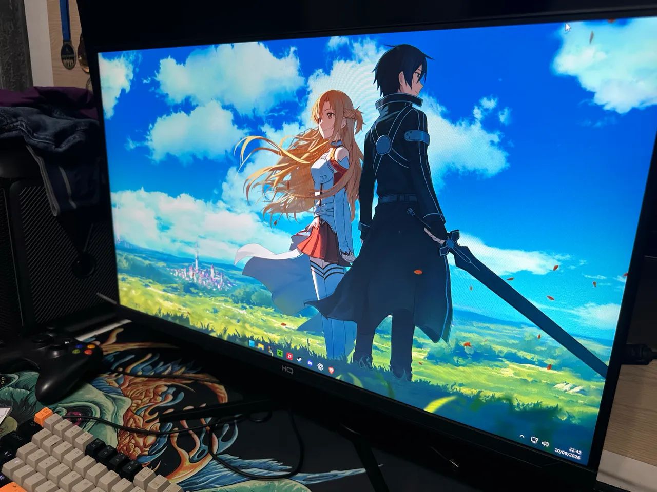 Monitor HQ Gamer 27" 180Hz 1ms IPS Full HD