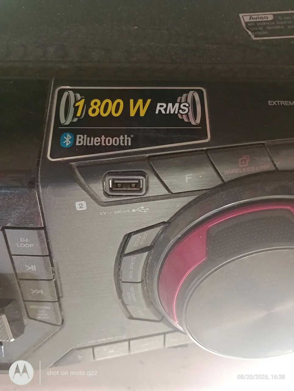 Som Lg 1.800w - Foto 4