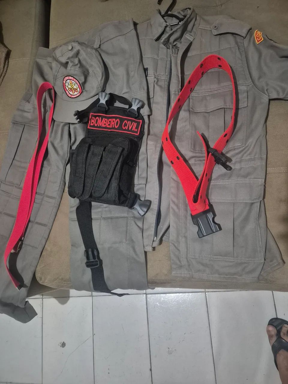 Kit uniforme Bombeiro civil 
