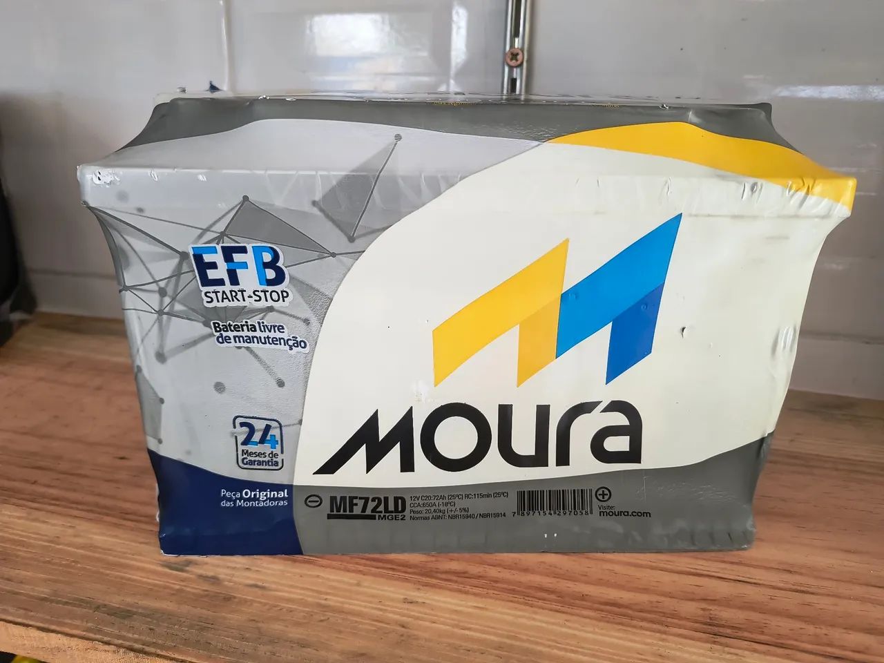 Bateria start stop Moura 