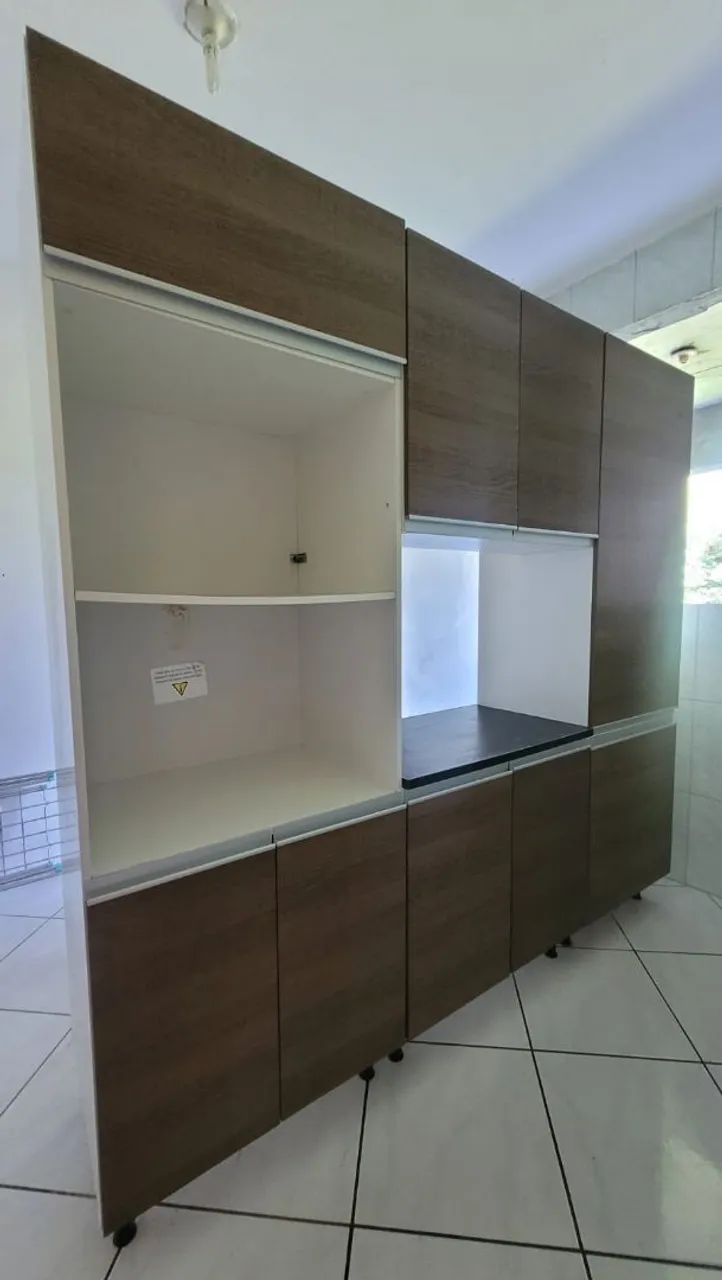 Armário de cozinha rústico 