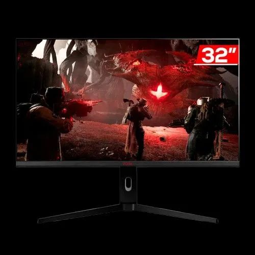 Monitor Pichau 32 Pol, IPS, 4K, 1ms, 144Hz, FreeSync e G-Sync, HDMI/DP