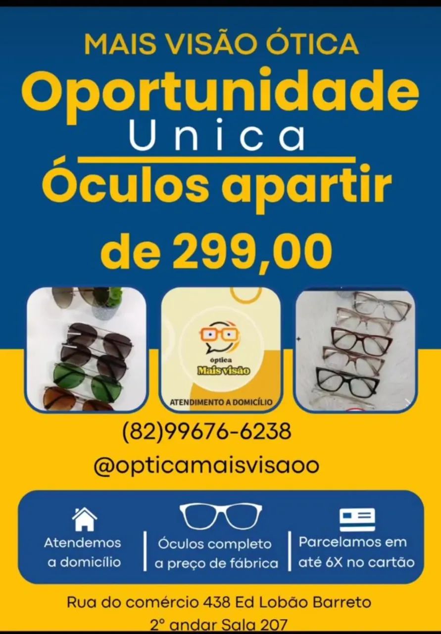 Ótica Mais visão!