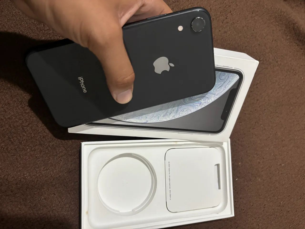 iPhone XR 128GB completo com nota + carregador  - Foto 2