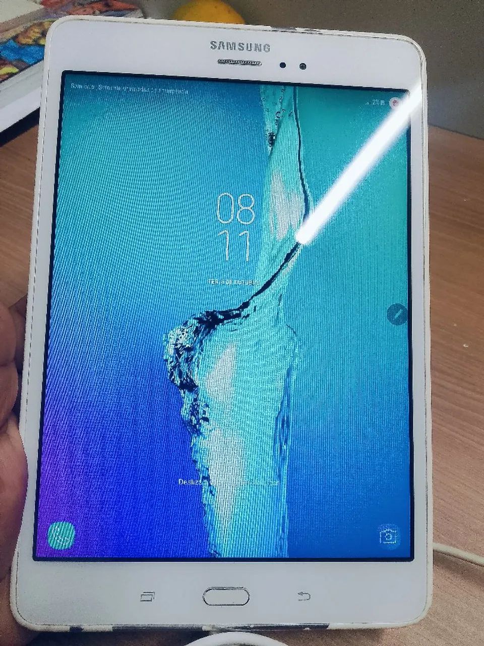 Tablet Samsung com entrada de chip
