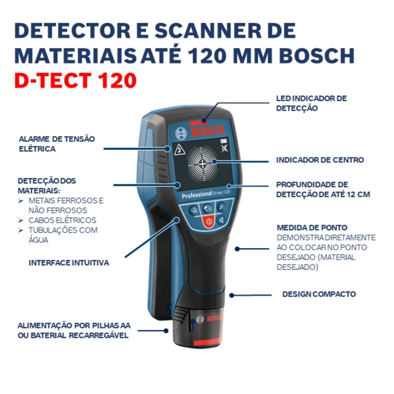Detector D-tect 120 Bosch - Foto 5