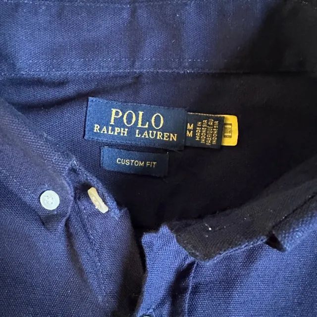 Camisa azul marinho Ralph Lauren M - Foto 3