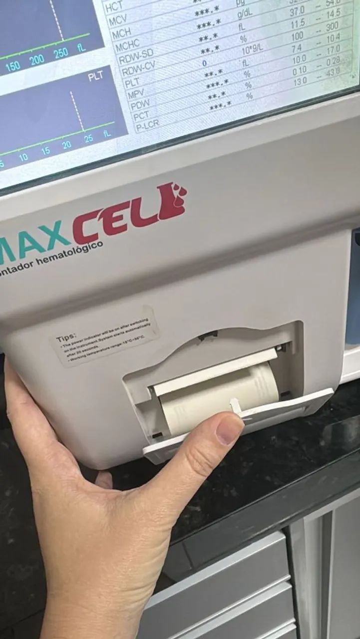 Vendo Contador hematologia automático Max cel 300 - Foto 4