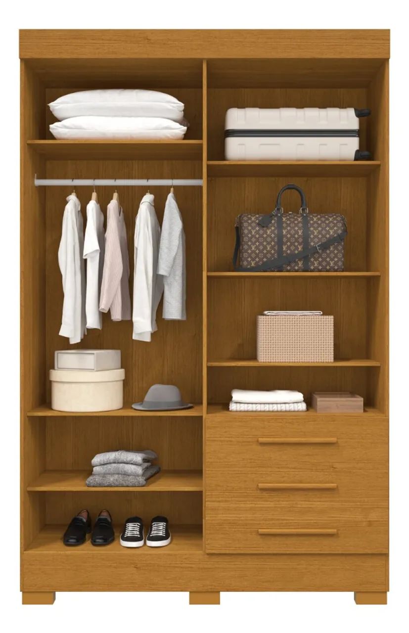 Guarda Roupa Debora 100% MDF 4 Portas - ACP Moveis  - Foto 2