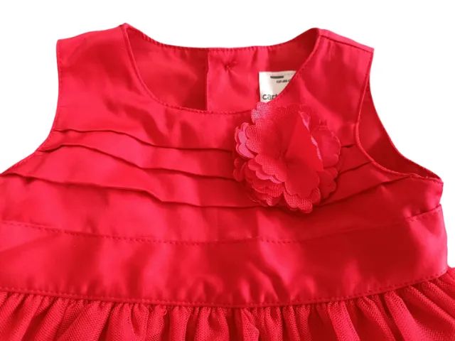 Vestido infantil - 6 meses - Carter's - Foto 3