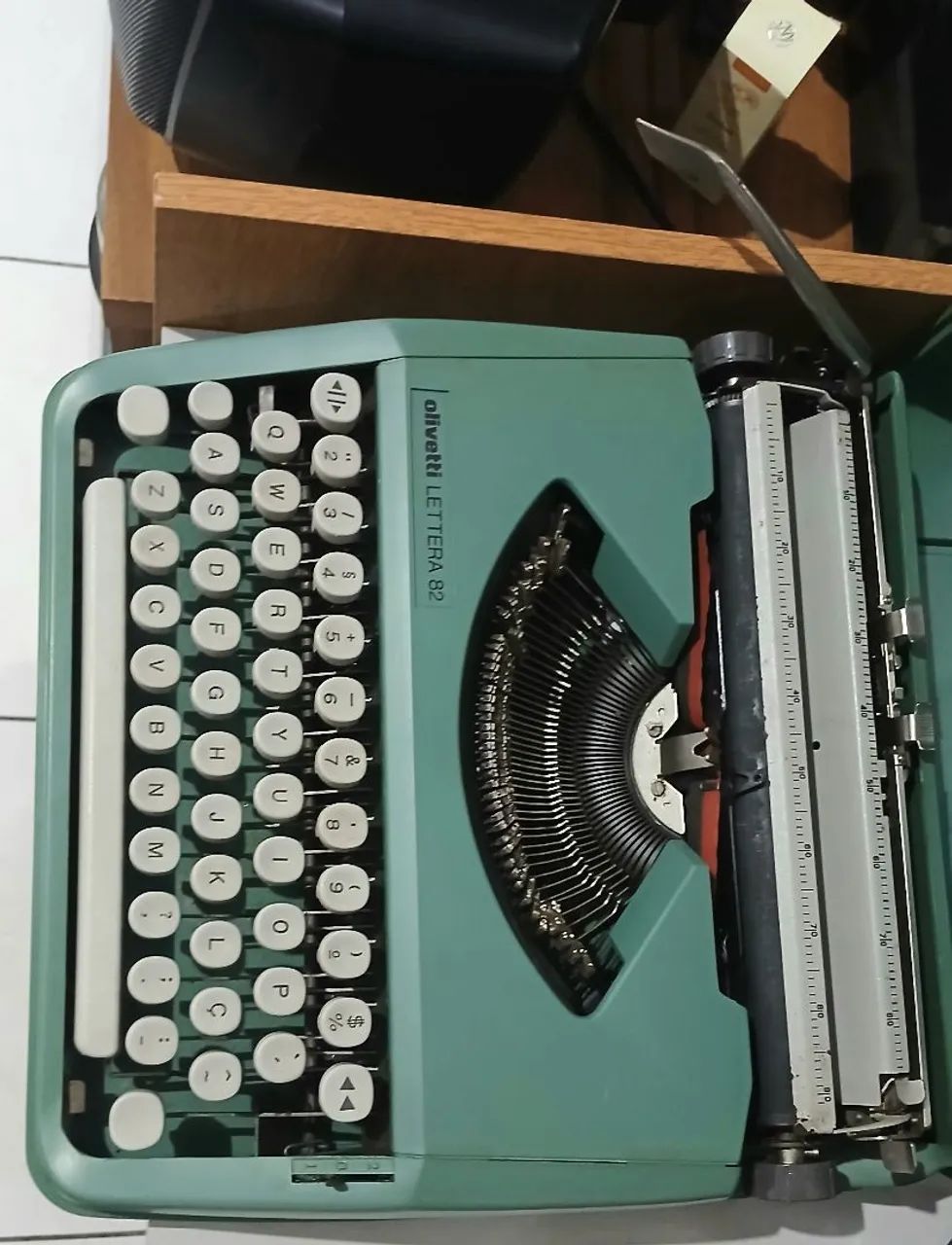 Máquina de escrever olivetti 82 (Verde) - Foto 2