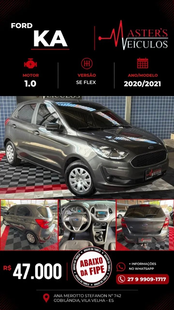 Ford Ka Ka 1.0 SE/SE Plus TiVCT Flex 5p 2021