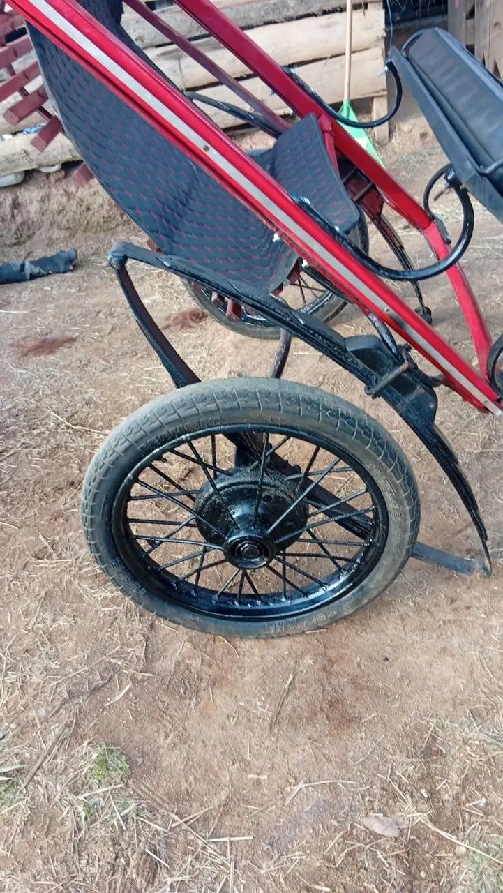 Vendo charrete reformada.tapecaria nova