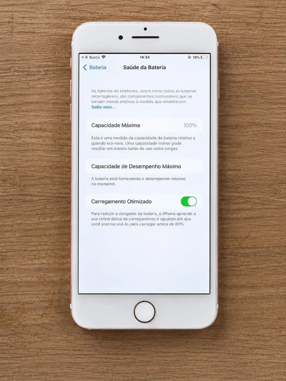 IPhone 7 Plus 32 GB 100% de bateria PERFEITO - Foto 2