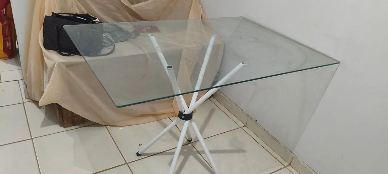 Vendo mesa de vidro  - Foto 4