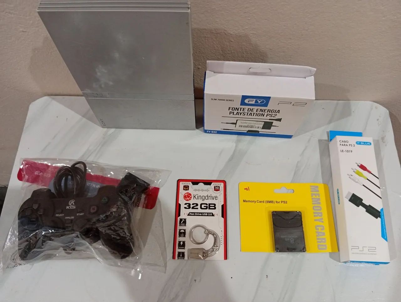 Playstation 2 completo com acessórios novos  - Foto 3