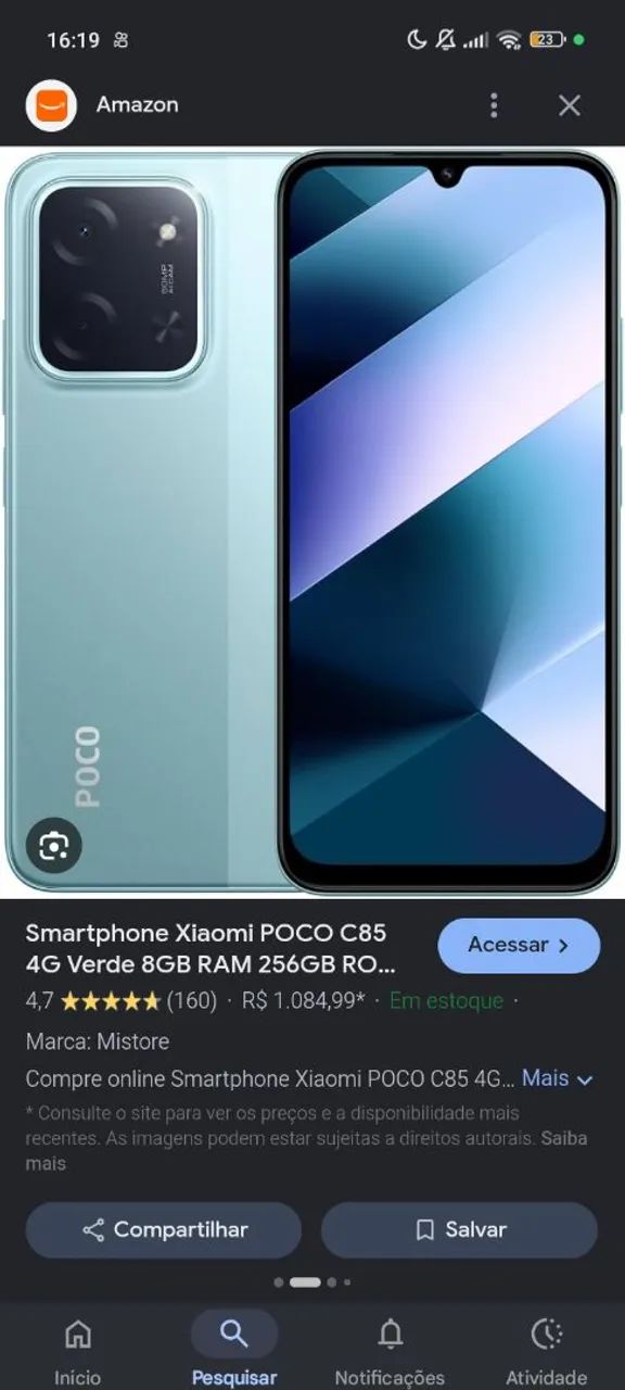 Poco C85, pra vender logo - Foto 5