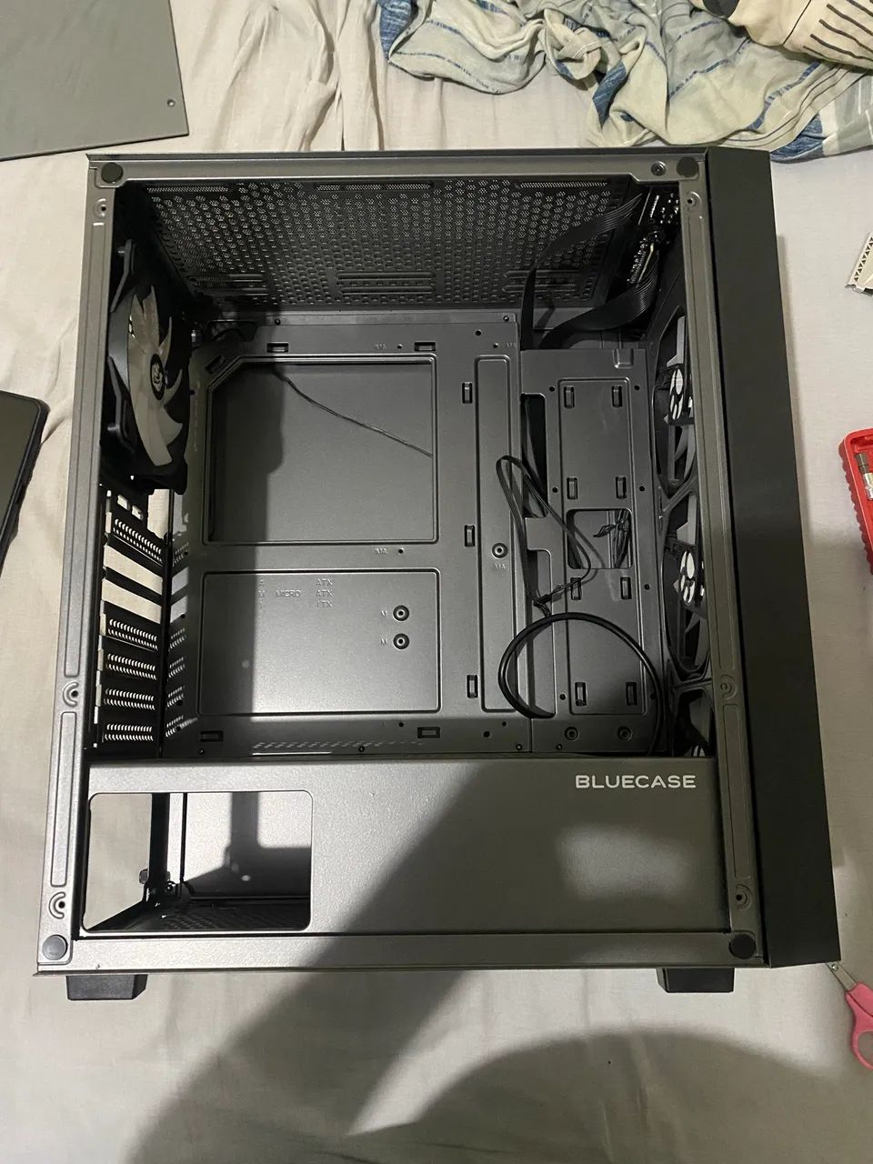 Gabinete 4 fans Bluecase - Foto 3