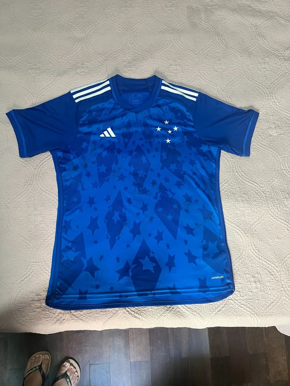 Camisa do Cruzeiro autografada  - Foto 2