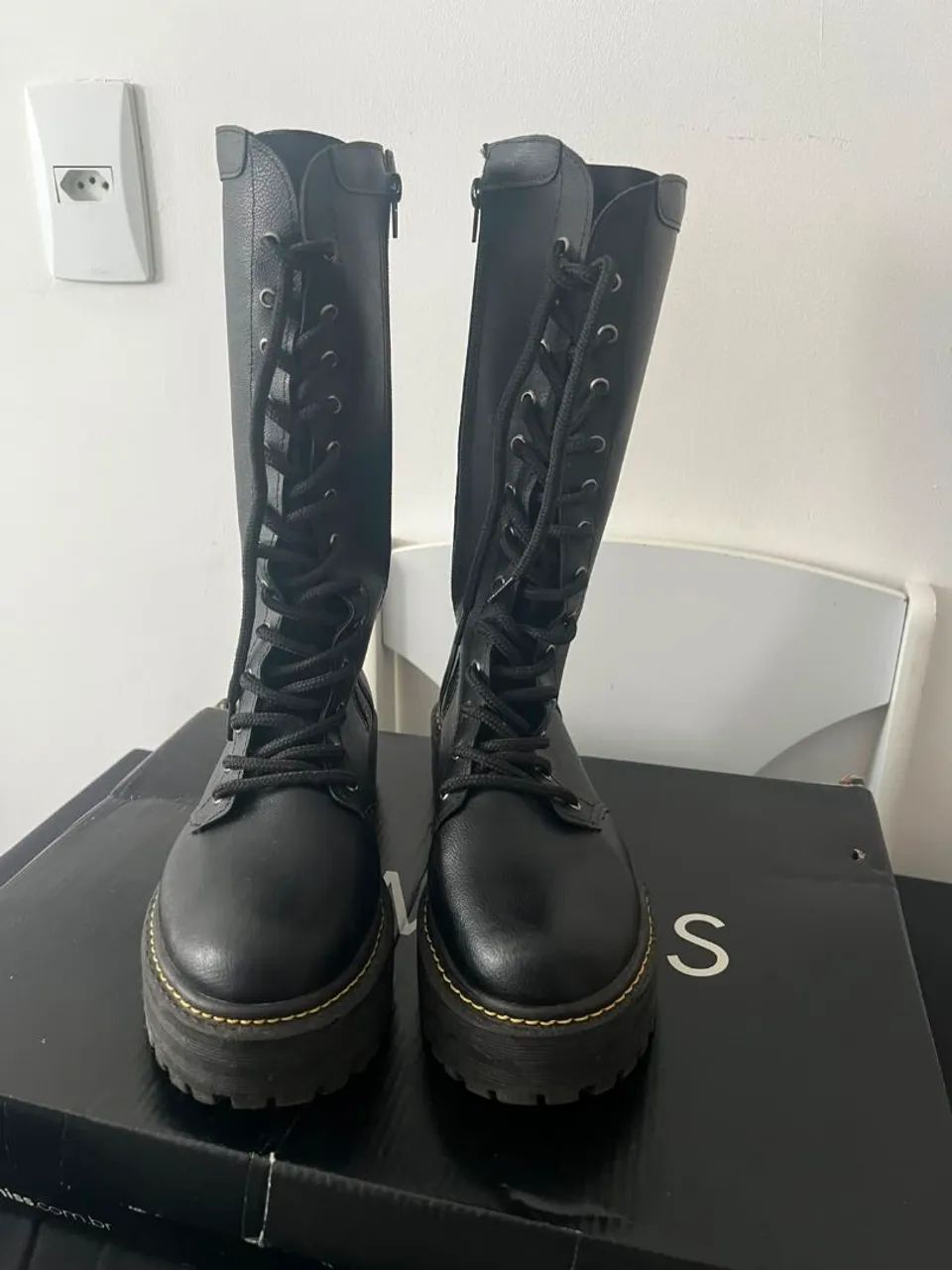 Bota cano longo 