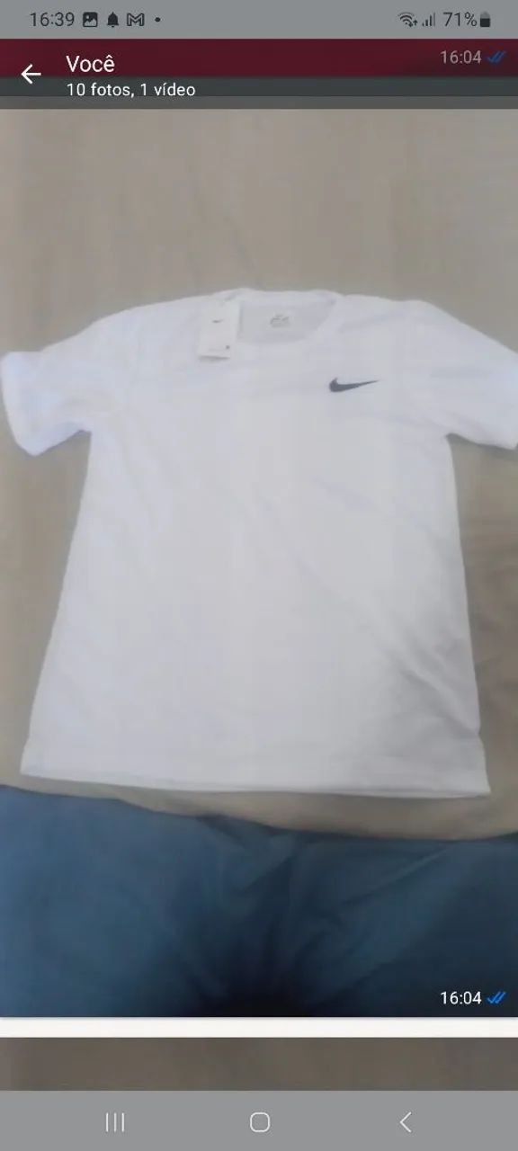 Atenção NIKE 8 camisas 4 shorts  - Foto 3