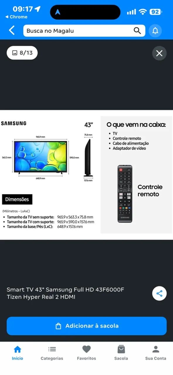 Vendo televisão Samsung Roku - Foto 3