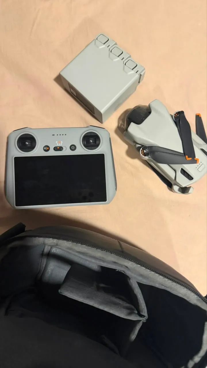 Drone Dji Mini 3 Combo Fly More Rc, 3 Baterias 4k Gl Cor Cinza - Foto 4