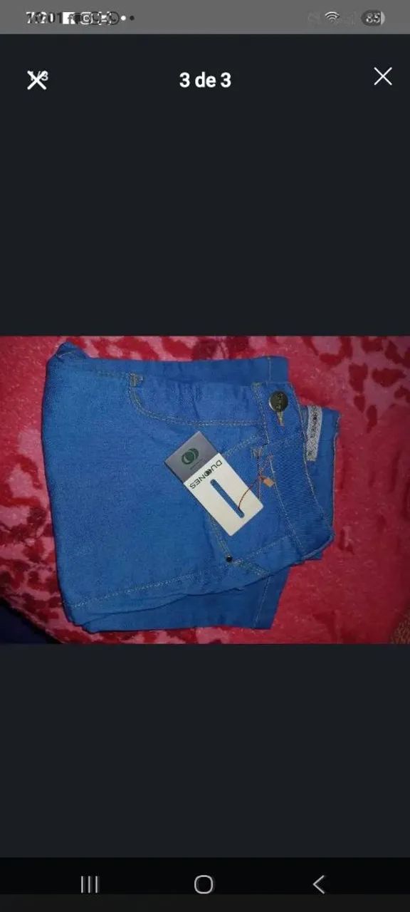 Calça   cintura alta NOVA - Foto 2